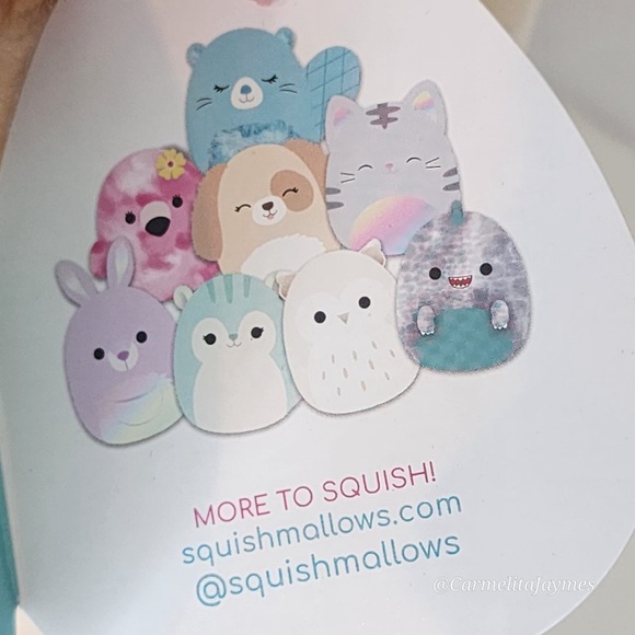 HARRISON 🐶 Fuzzy Ears Cream Puppy Dog Original Squishmallow By Kellytoy NWT - Picture 9 of 9